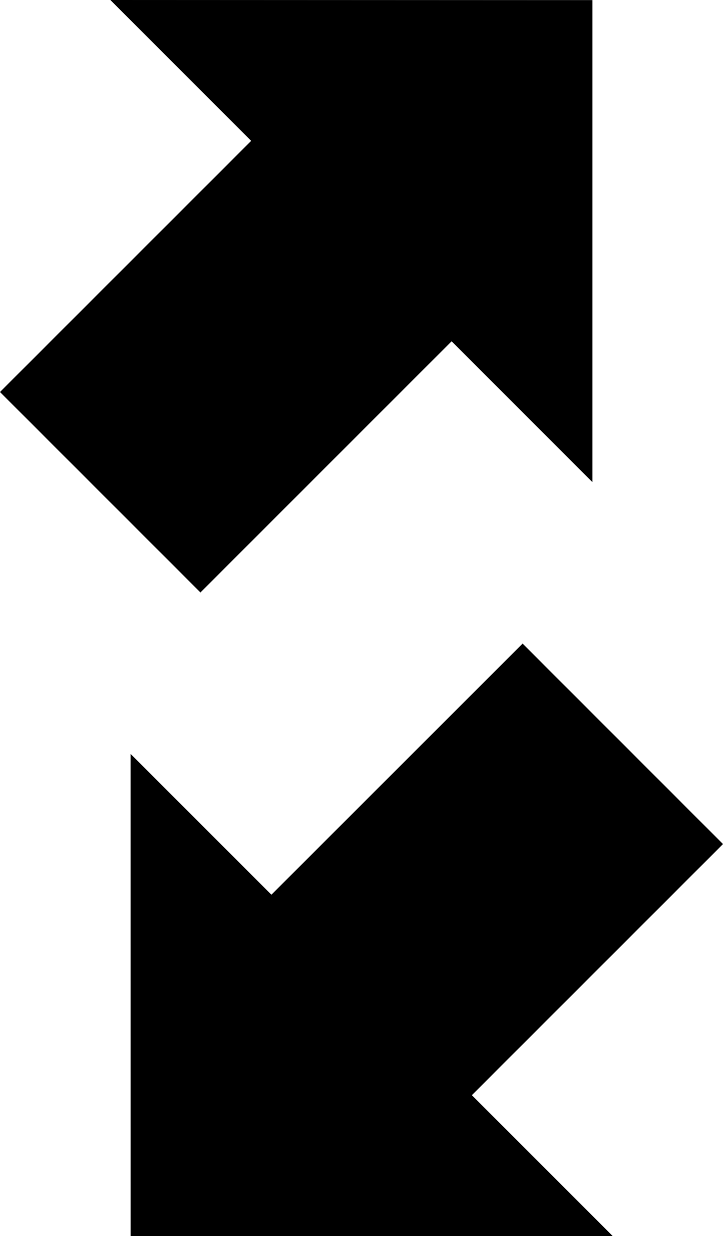 Diagonal Thick Arrows Up And Down Contour Svg Vector Free Vectors